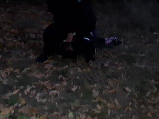 Facesitting in my girlfriend in the dark forest - Lesbian_illusion