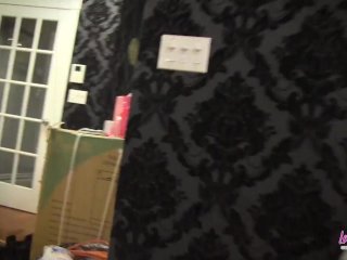 These tattooed horny lesbians love to fuck in the kitchen the brunette is highly skillful with her f