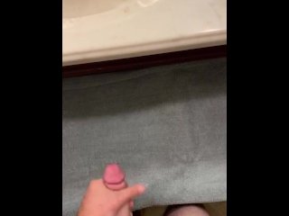 Thick White Cock Morning Jerkoff