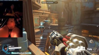 Twink plays Overwatch 2 naked and goes on a rampage