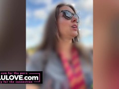 Babe takes a huge facial & 2 cumshots on her ass between daily candid vlogs - Lelu Love