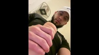Playing with his fleshlight feels like some good pussy
