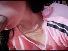 MORE WHAT A SLUT, MY NEW STEPMOM PROVOKS ME AND DOESN'T LET ME GO ON MY MOTORCYCLE