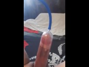 Preview 2 of I wanted to increase my dick with a pump, but it turned out to be small for my dick