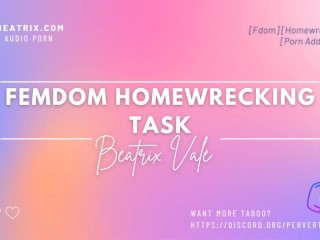 Femdom Homewrecking Task [audio érotique Pour Men] [encouragement Addiction Porno]