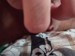 Fingering my big beautiful clit cock ftm 4/16