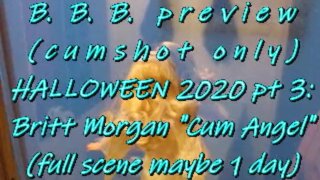 prévia: Halloween 2020 Britt Morgan "The Cum Angel"