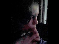 Uniformed Trans Guy Sensually Uses His Mouth to Play with Your Cock