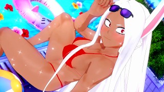 Baiser Plein de Filles de My Hero Academia Jusqu'à Ejaculation Interne - Anime Hentai 3d Compilation