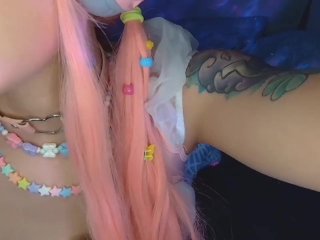 popsicle, lollipop, cute girl, asmr