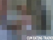 Preview 5 of Femdom Cum Feeding And CEI Domination Porn