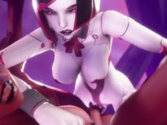 Subverse - Succubus and futanari cyber girl
