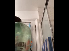 Taking a shower  - Screenshot 1 of 16 - Big Natural Tits