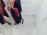 Fiton එකට ලස්සන අලුතෙන් ගත්ත නයිටිය Sri Lankan New Sex Babe Fitting Night Dress in Dressing Room