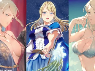 Charlotte Roselei Hentai Sexy Compilación - Black Clover