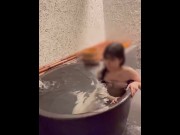Preview 5 of 【混浴風呂】巨乳美少女と貸切温泉で濃密性交♡