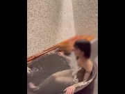 Preview 6 of 【混浴風呂】巨乳美少女と貸切温泉で濃密性交♡