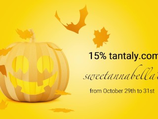 15 Sborrate Su Tantaly Doll per Il 15% Di Sconto Sul Sito Web Di Tantaly per Halloween Dal 29 Al 31
