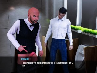 Fashion Business EP3 - Sex Scenes - Fuck With 2 guys in toilet #26