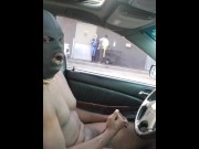 Preview 6 of Driving Naked Stroking My Little Dick In Front Of McDonald's Employees & Busy Drive Thru, Got Caught