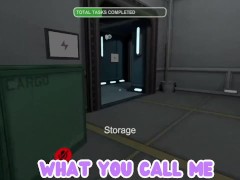 gamer girl begging for it on VRChat