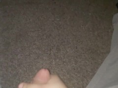 Solo male cumshot