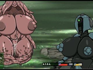 AIDA [Fallout Hentai game ] Ep.3 sexy mutants with massive tits
