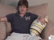Preview 1 of SOUTHERNSTROKES Athletic Twink Rusty Masturbates Dick Solo