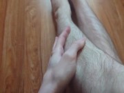 Preview 3 of HAIRY LEGS AND PUSSY FULL VIEW