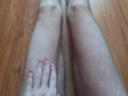 Preview 5 of HAIRY LEGS AND PUSSY FULL VIEW