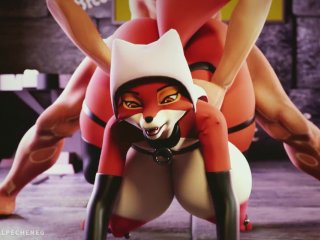 ass, fox, furry porn, cartoon