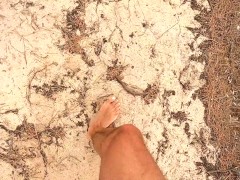 Video At the beach her husband catches me putting a plug in my ass I want him to fuck me