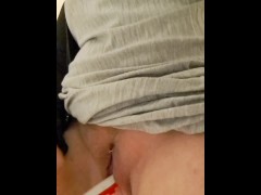 Horny Blonde Fucks Toothpaste at Work xxMissSwitchxx 