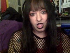 Sexy goth girl webcam show chat