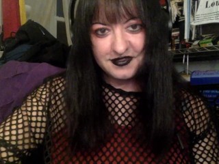 Sexy Goth Girl Webcam Show Chat