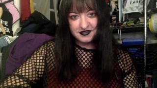 Sexy goth meid webcam show chat