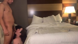 In My Hotel Room He Was Suckling On His BBC