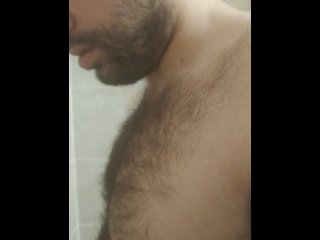 fetish, shower, solo male, webcam