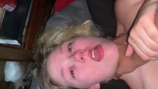 Slutty Girl Gets Face Fucked