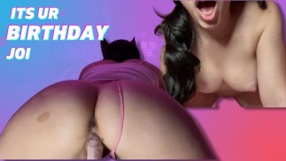 C’est UR anniversaire JOI! Bordure, sexe en POV, pipe, vrais orgasmes féminins
