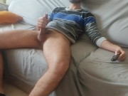 I couldn’t hold my cum any longer...