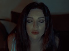 УЖАС! Секс-демон вселился в девушку, чтобы изгнать его, пришлось кончить ей на лицо - Screenshot 3 of 16 - Amateur Facial
