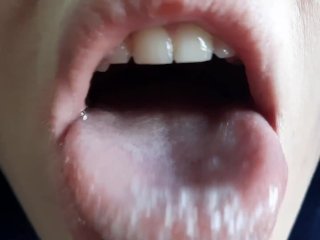 spit, spit in mouth, solo female, verified amateurs