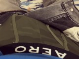 Fucking his Camo Boxer Briefs and Socks 