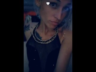 tattooed women, vertical video, italian, small tits
