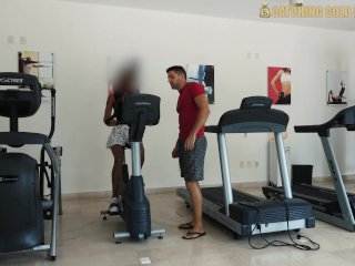 Risky Gym Sex With A Venezuelan Dirty Slut screenshot number 0