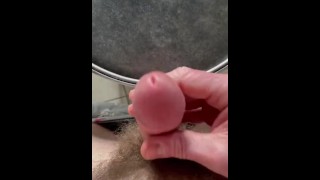 Fast cum on the kitchen table