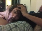 Full 5 minute video on onlyfans KyngBottom throat fucking till he nuts in mouth 