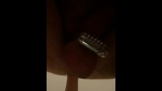 Dildo anal de 11 pulgadas en mi culo