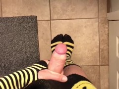 So Horny - Roomates Home - Cum on my Feet